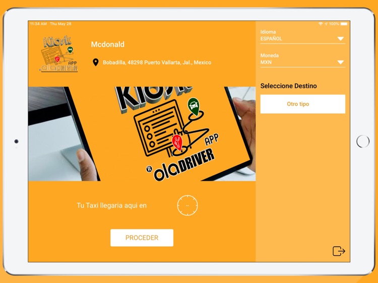 Kiosk OlaDriver App