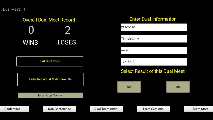 Matside Wrestling Team Stats screenshot-3