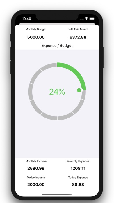 Screenshot #2 pour Daily Expense-Spending Tracker