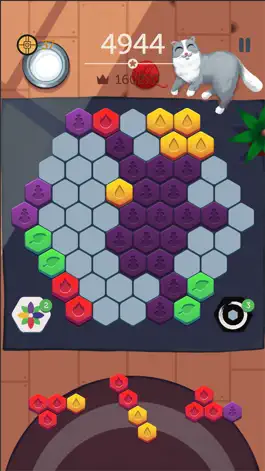 Game screenshot Zen 6 - Hexa Block Puzzle apk