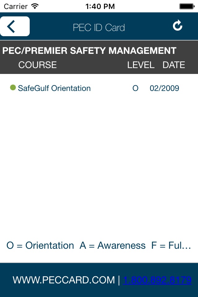 PEC Safety App screenshot 4
