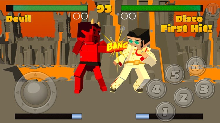 Pixel Fighting 3D screenshot-3