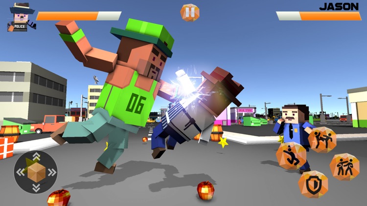 Blocky Police VS Street Gangs