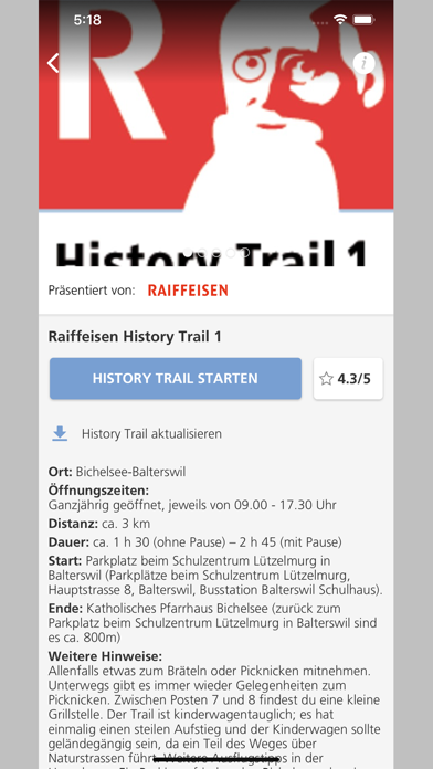 Raiffeisen History-Trail screenshot 2