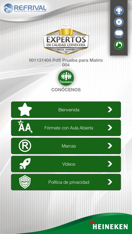 MATRIX app para pds screenshot-3