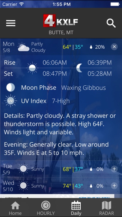 KXLF STORMTracker Weather App screenshot-3