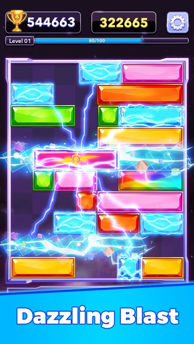 Jewel Sliding - Block Puzzle screenshot 3