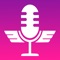 Swoppy app provides you the possibility to record video with your regular voice and turn it into any voice from the list