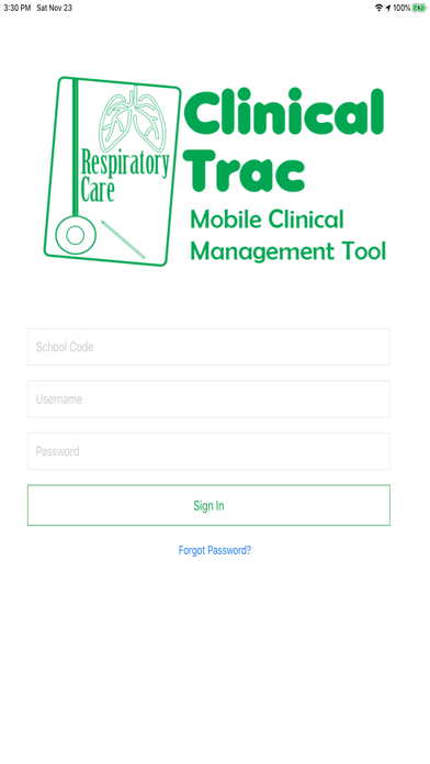 Clinical Trac RT screenshot 2