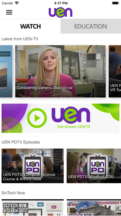 Utah Education Network screenshot 2
