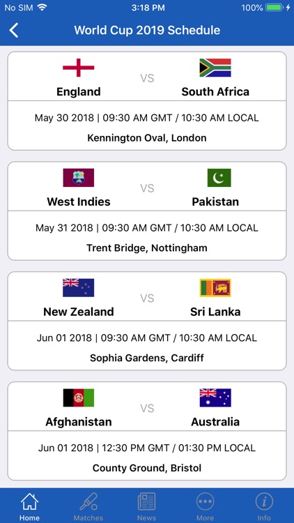 CrickOne - Live Cricket Scores screenshot-9