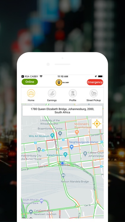 RSA CABBY DRIVER APP