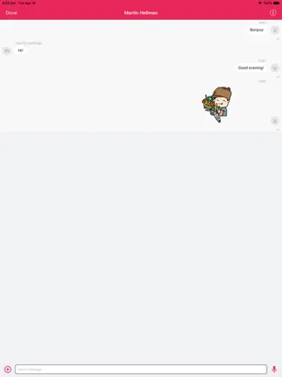 Captura de Pantalla 4 Zom Mobile Messenger iphone