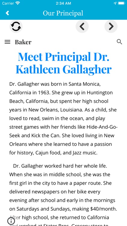 Baker Elementary App screenshot-3