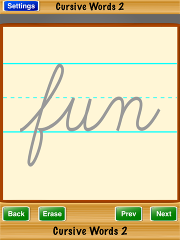 Cursive Words 2 - náhled