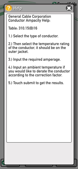 General Cable Conductor Amps(圖5)-速報App