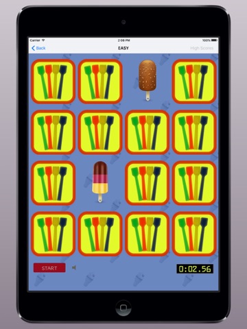 Ice Cream Matching Game 2 - náhled