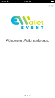 ewallet conferences iphone screenshot 2