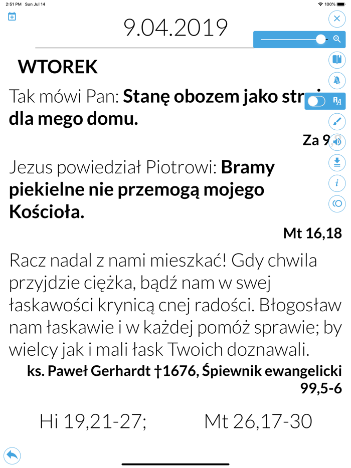 Biblia na co dzień