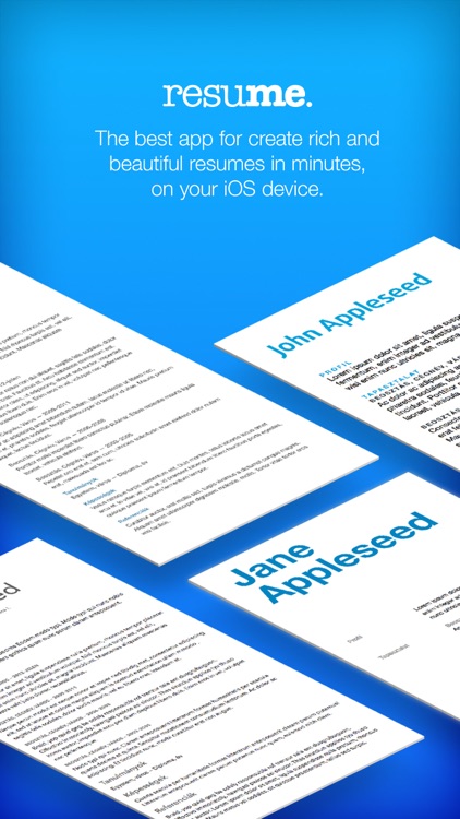 Resume Builder, Resume Creator screenshot-0