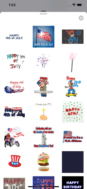 Animated 4th Of July Sticker(圖2)-速報App