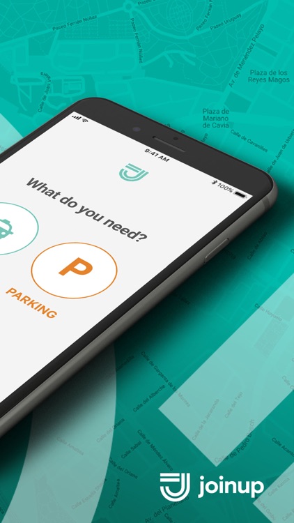 Joinup: Taxi, parking, KMs