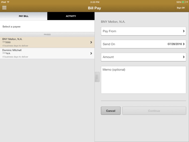 BNY Mellon Business for iPad