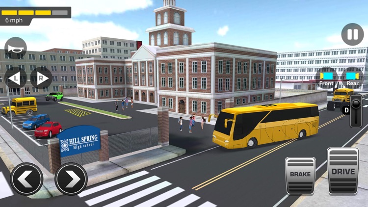School Bus Simulator Game 3D screenshot-7