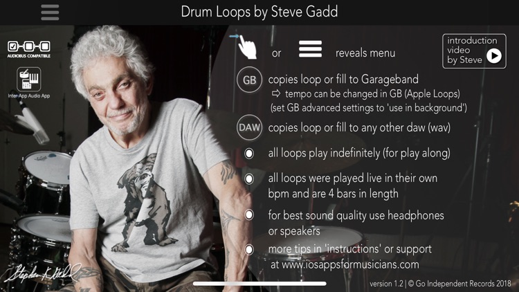 Drum Loops by Steve Gadd screenshot-0
