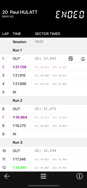 MSV e.Testing Run Sheet(圖1)-速報App