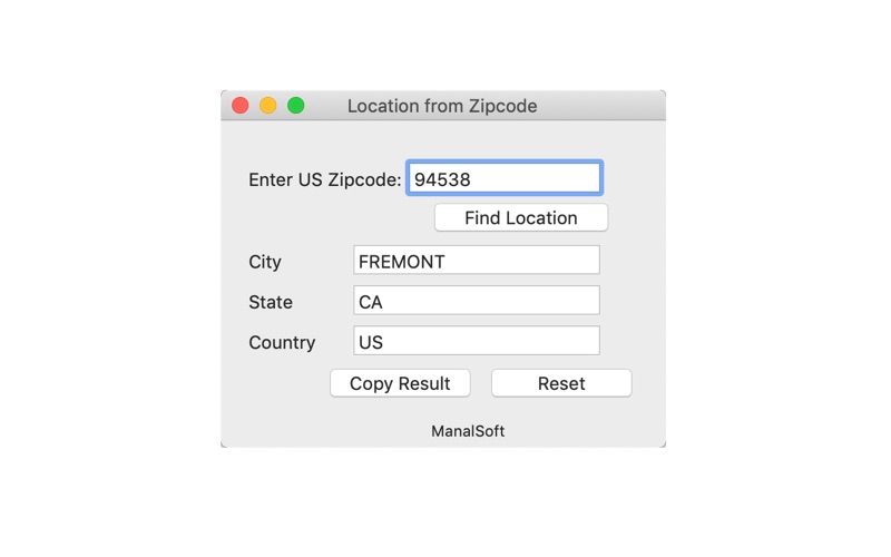 Location From Zipcode screenshot 4