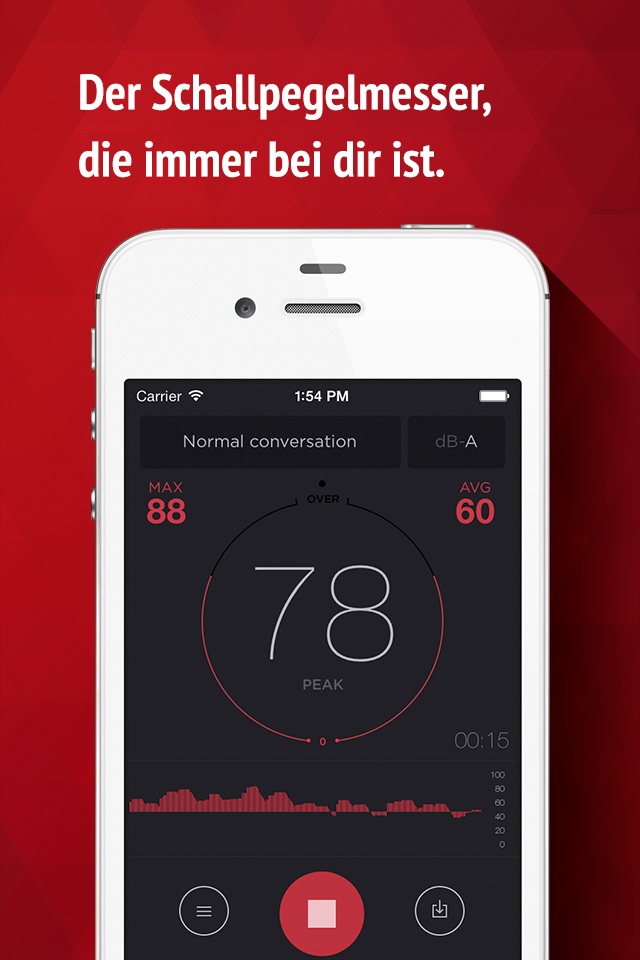 dB Meter & Spectrum Analyzer screenshot 4