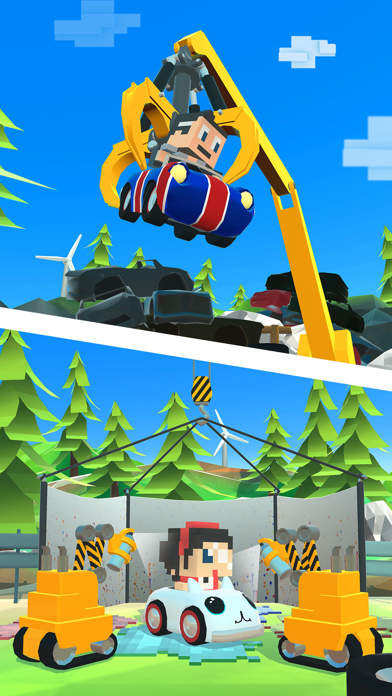 Blocky Racer - Endless Arcade Racing Screenshot 4