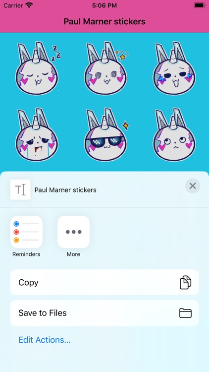 Paul Marner stickers screenshot-3