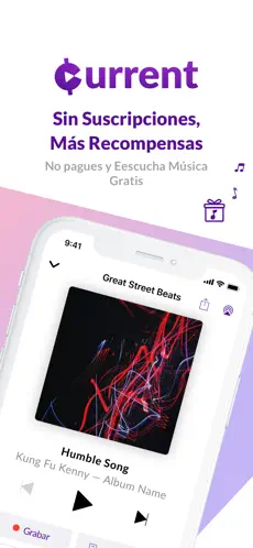 Captura de Pantalla 1 Current - Offline Music Player iphone