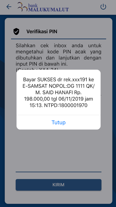 Bank Maluku Malut Mobile screenshot 3