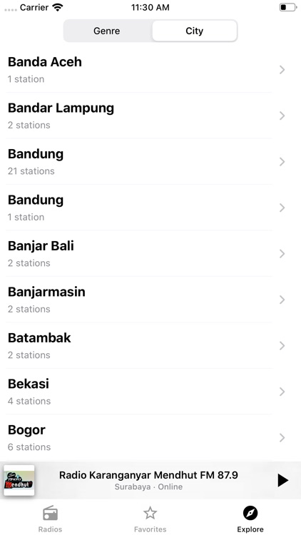Radio FM Indonesia screenshot-5
