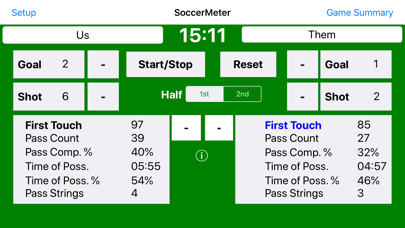 SoccerMeter Screenshot 1