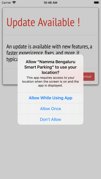 Namma Bengaluru Smart Parking screenshot 2