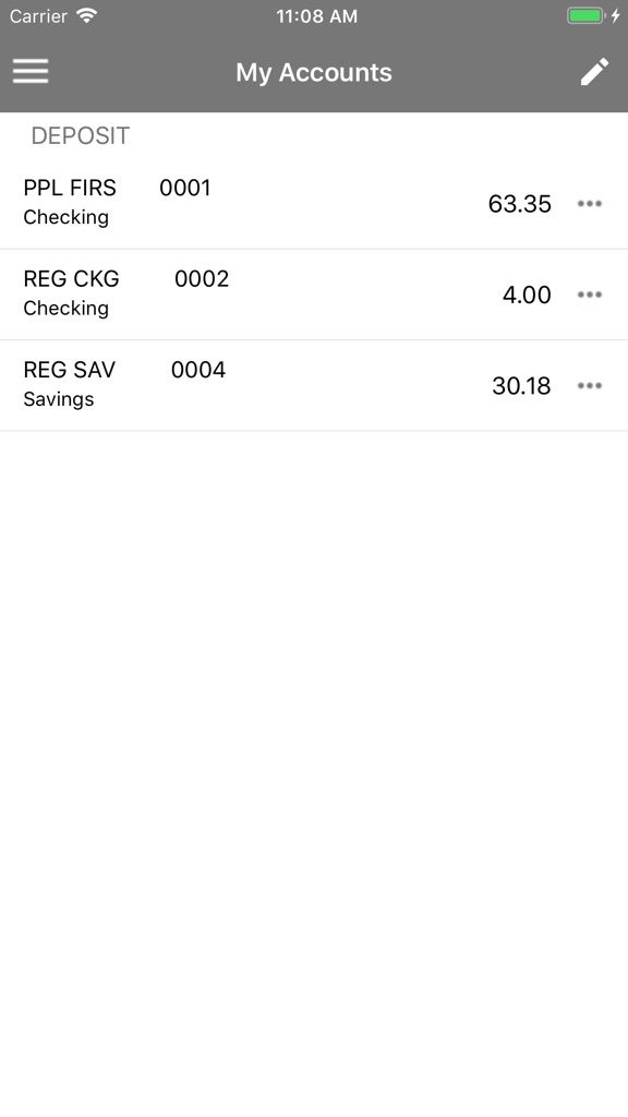 【图】First Peoples Bank Mobile Bank(截图2)