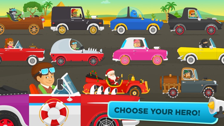 Racing for kids - cars & games screenshot-4