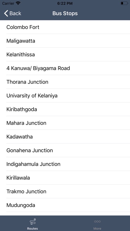 Sri Lanka Bus Routes