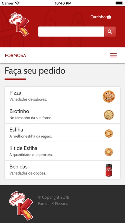 Família K Pizzaria