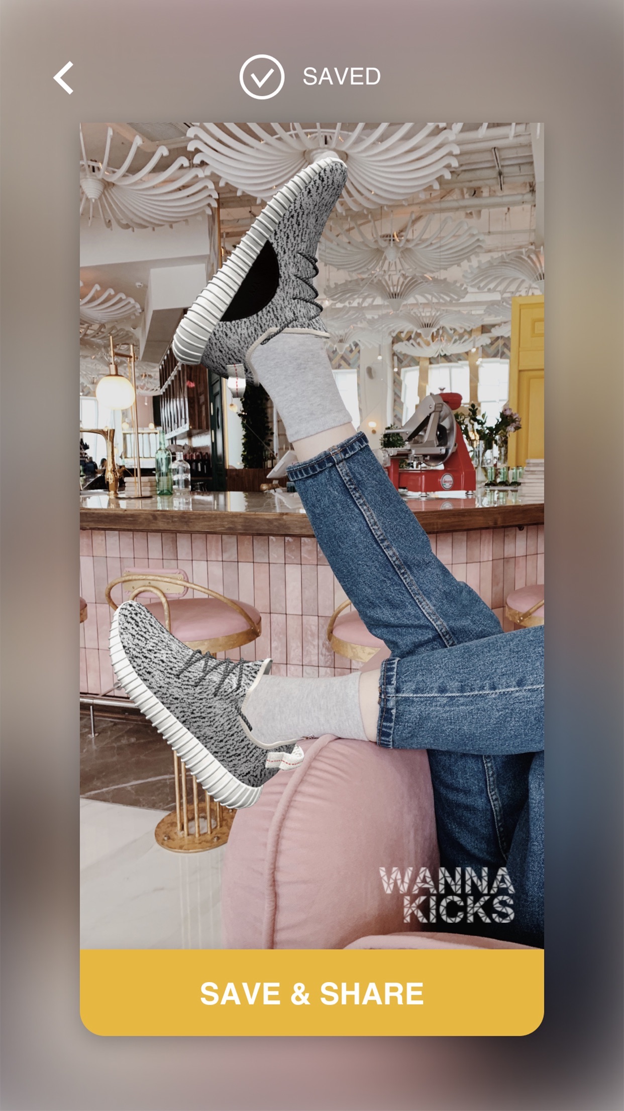 Screenshot do app Wanna Kicks