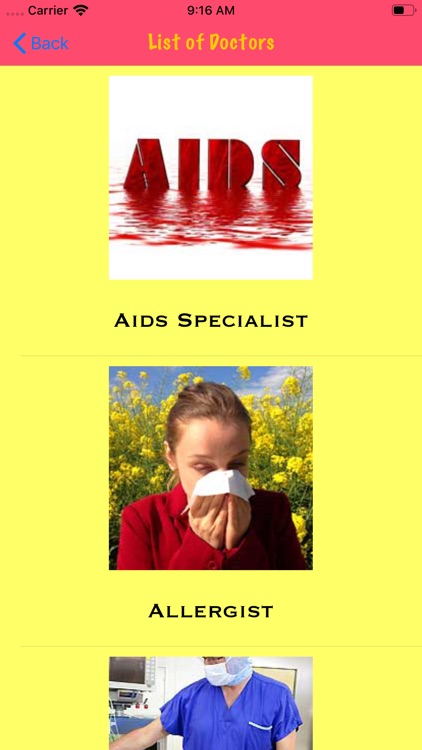 Different Types of Doctors