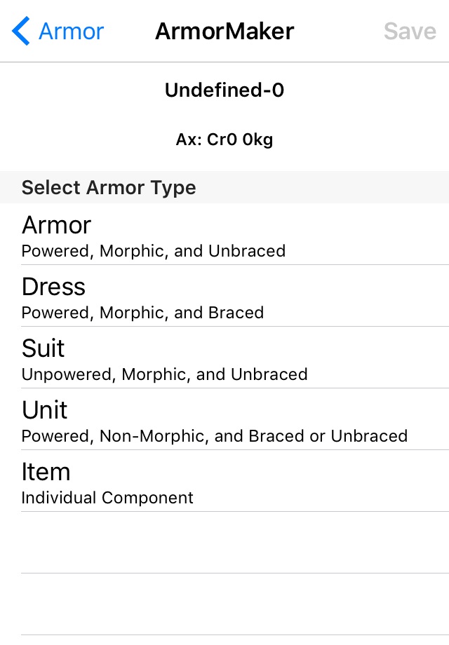 ArmorMaker screenshot 3