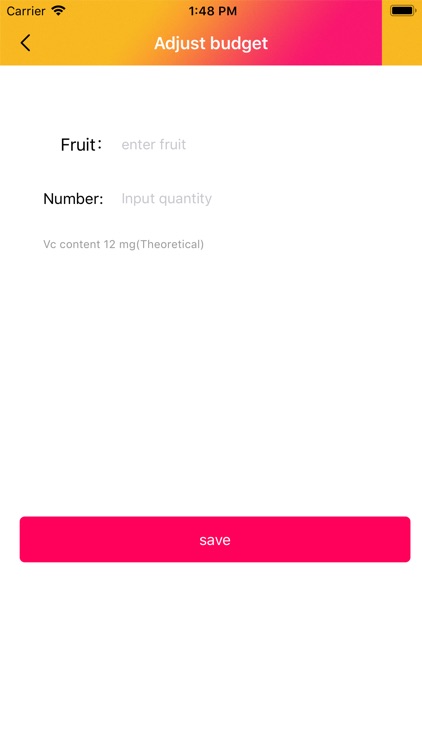 HealthyDietBalanceRecord