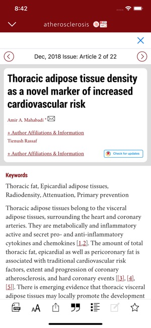 Atherosclerosis Journal(圖3)-速報App