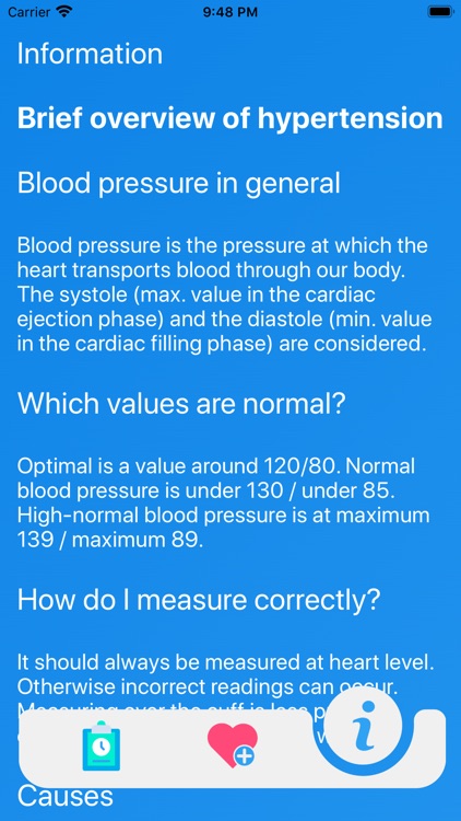 Blood pressure diary Pro