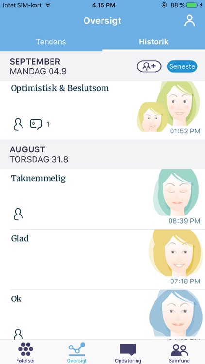 EmotionSpace stå aldrig alene